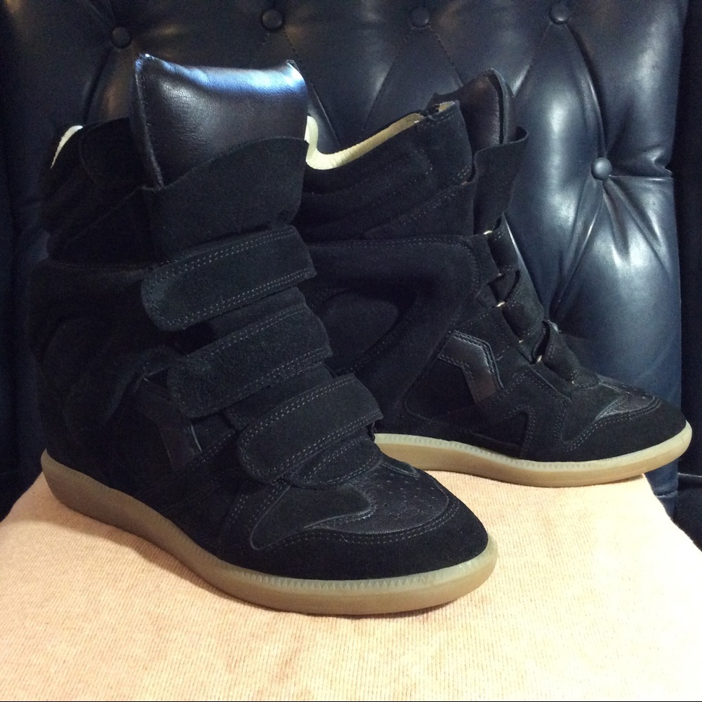 Isabel Marant Beckett Black Sneakers